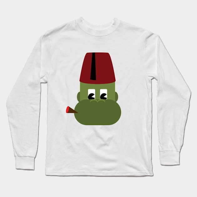 Fez Monkey Long Sleeve T-Shirt by Highball Society